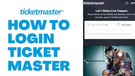 ticket madter|ticketmaster inloggen.
